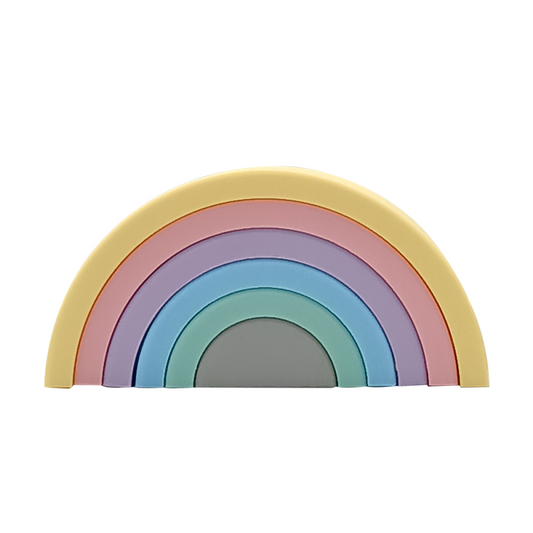 [Pastel] Rainbow stacking toy 1