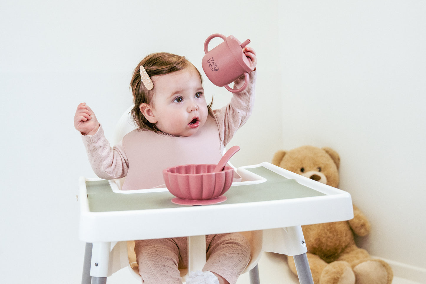 [Rose] 3 in 1 Cup-Sip Slurp Snack - Main View 6