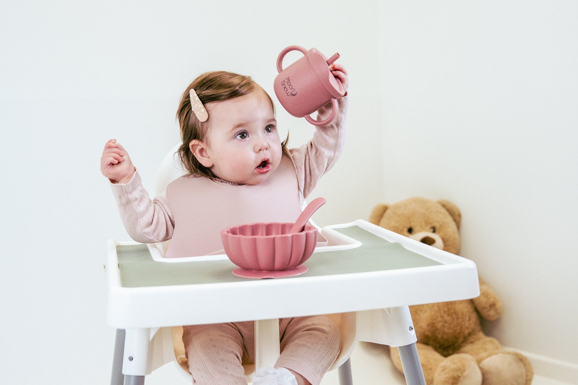 [Rose] 3 in 1 Cup-Sip Slurp Snack - Main View 6