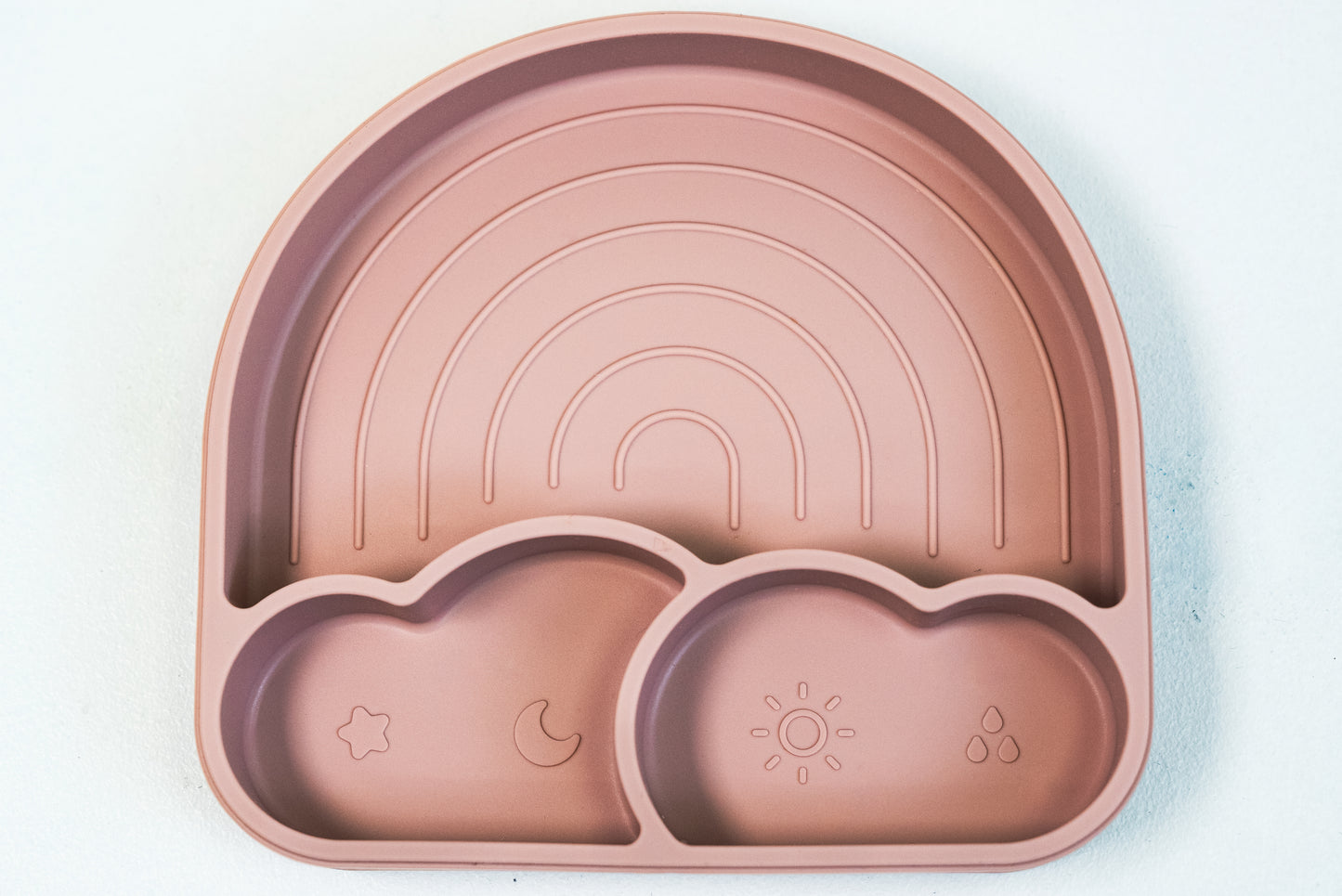[Blush] Rainbow Suction Plate Main View 1