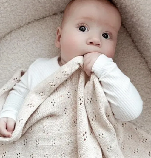 [Cream] heirloom blanket 2