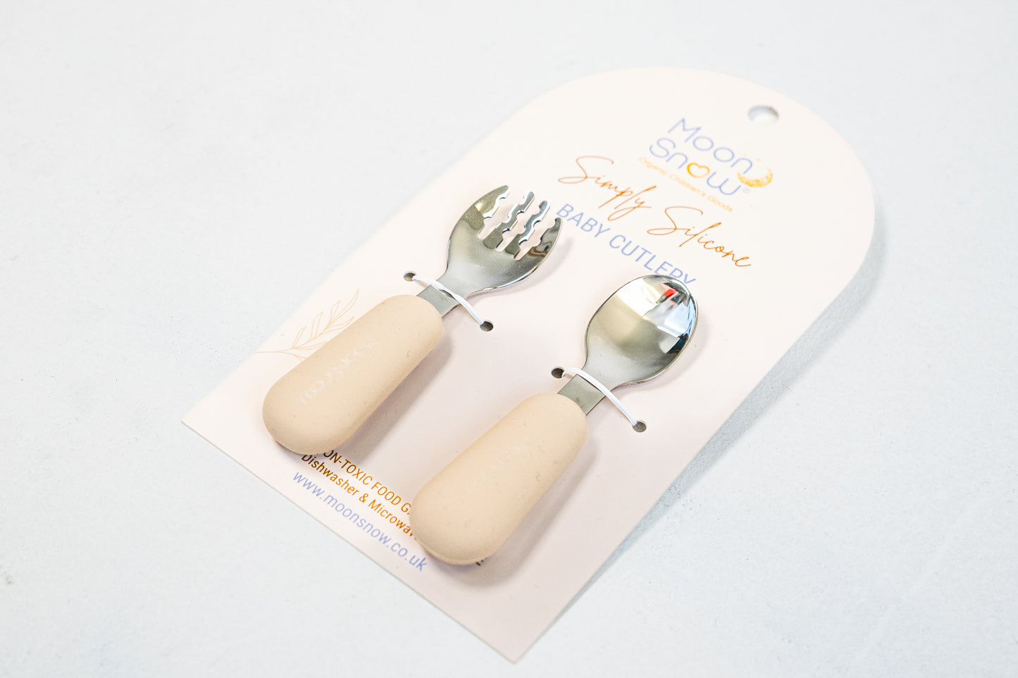[Sand] Toddler_s_Stainless_Steel_Cutlery_Set_-_Sand 2