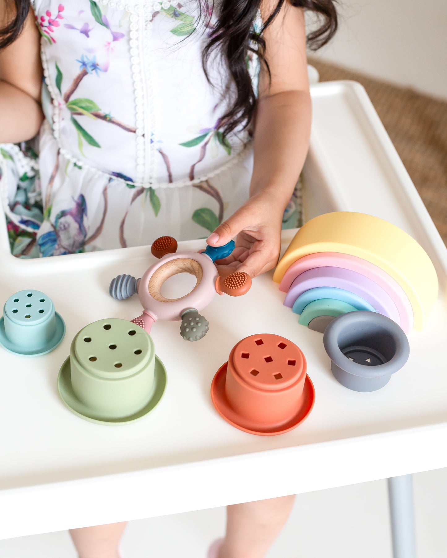 [Pastel] Rainbow stacking toy 2