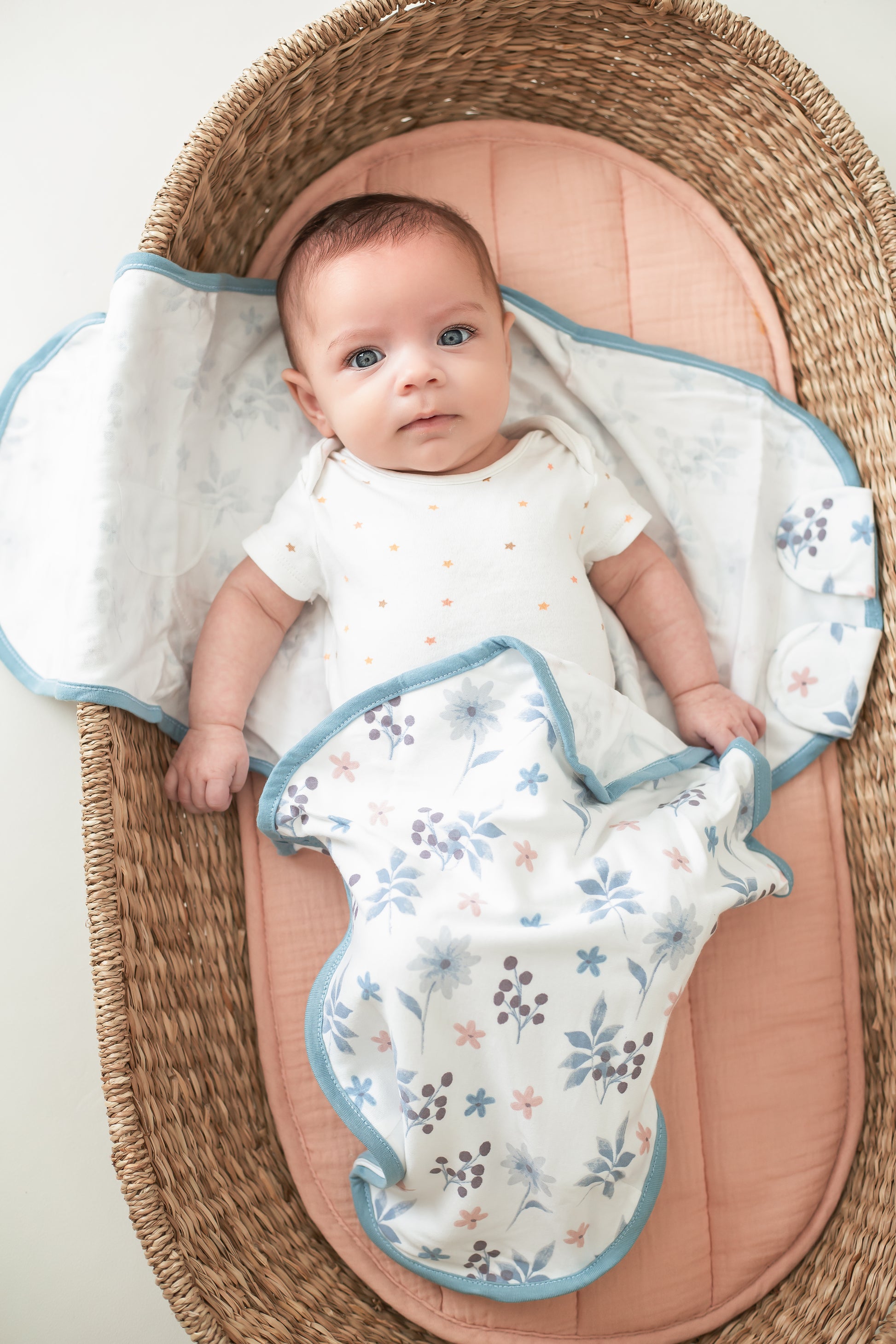 [3 Pack Swaddle Wrap Collection - Floral] Main View 5
